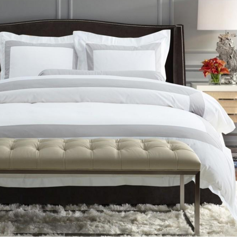 Cotton plain sateen t400 luxury hotel patchwork duvet cover at unan cover