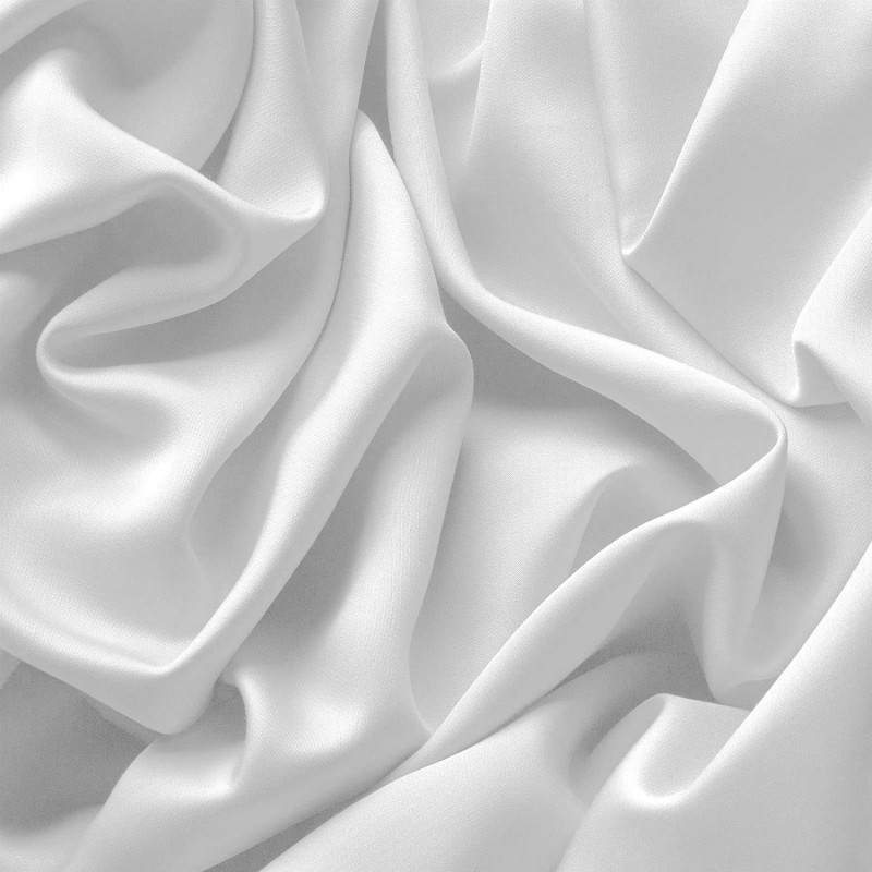Double Pick Cotton 400TC Plain Sateen Hotel Bed Sheet Tela