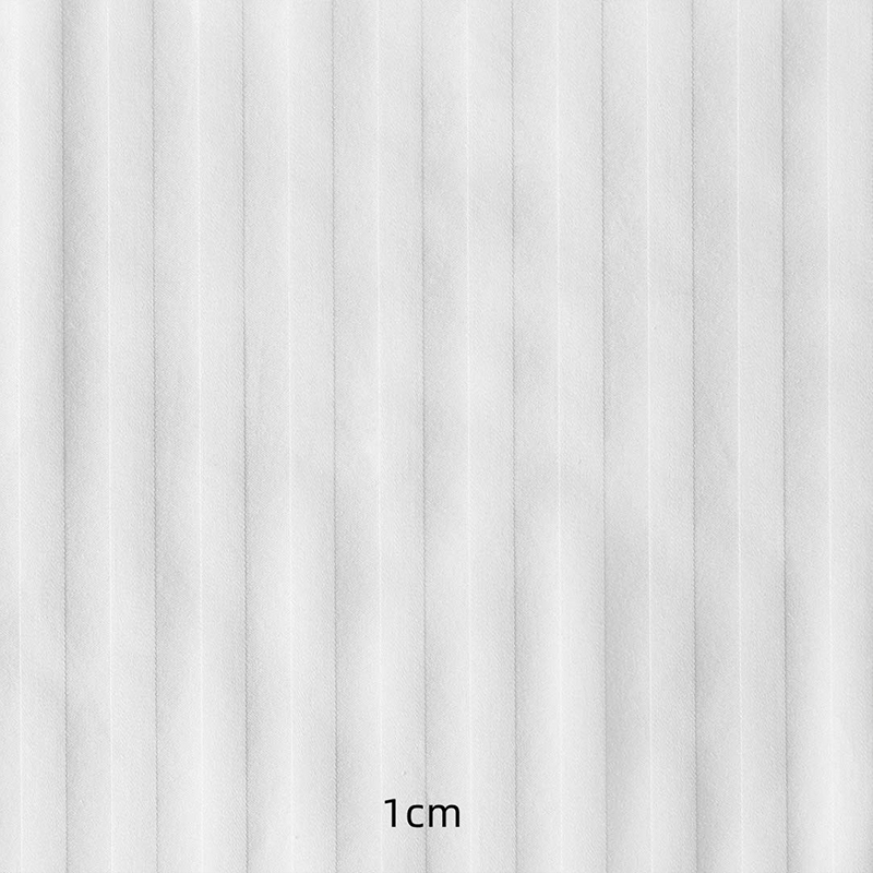 Pure Cotton 300TC Satin Stripe Hotel Sheeting Fabric Material