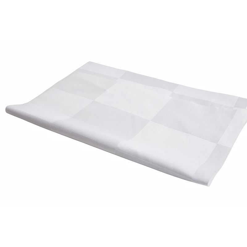 Jacquard 9cm Mga parisukat na tela ng cotton para sa hotel bedding