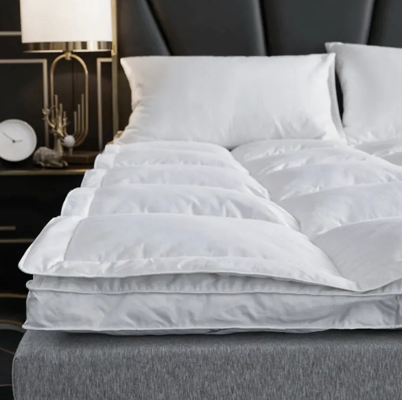Mga Lihim sa Pagtulog ng Hotel: Bakit ang Double Goose Down Mattress Topper ay napakapopular?